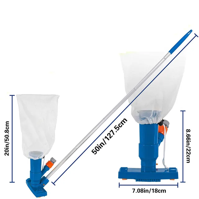 Hordozható Medence Porszívó Kézi Gyógyfürdők Tisztítószer Víz Alatti Tisztító Gyors Alsó Tisztítószerszámok - Image 4