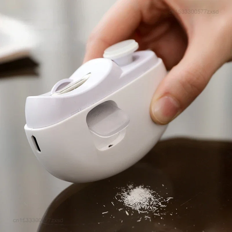 Xiaomi Electric Nail Clippers Automatic Edge Trimming Polishing Safety Fast Illuminatable Mini Portable Adult Baby Trimmer Nail