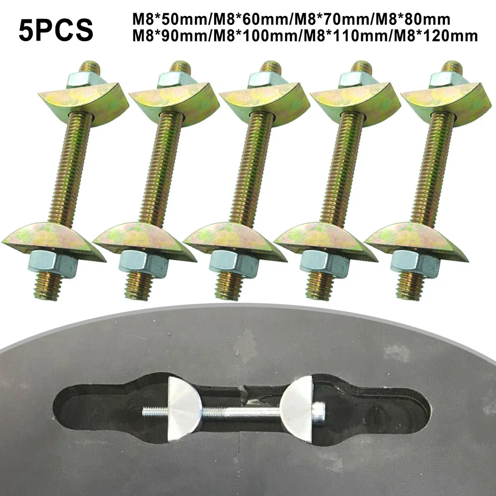 Slimline Toggle Bolt For Compact Laminate Worktop Connecting 5pc