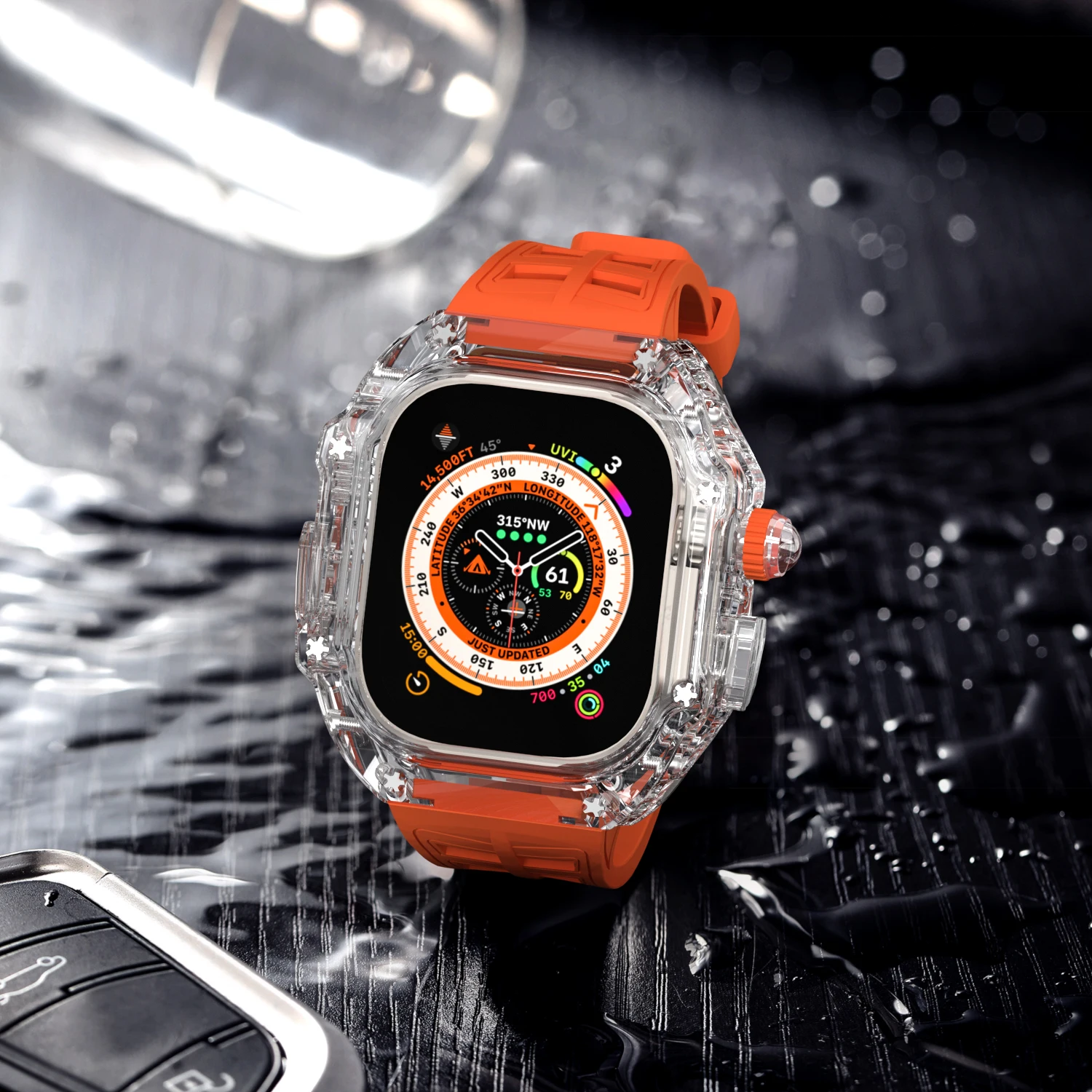  ġ  尡 ִ  淮 ϵ ̽,  ġ ø 8/7 45mm 41mm  ü , 49mm Ʈ