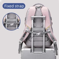 2024 New Japanese School Bag girl Fashion Large Capacity Travel Backpacks for Women Airplane Travel Backpack Male Mochila 2