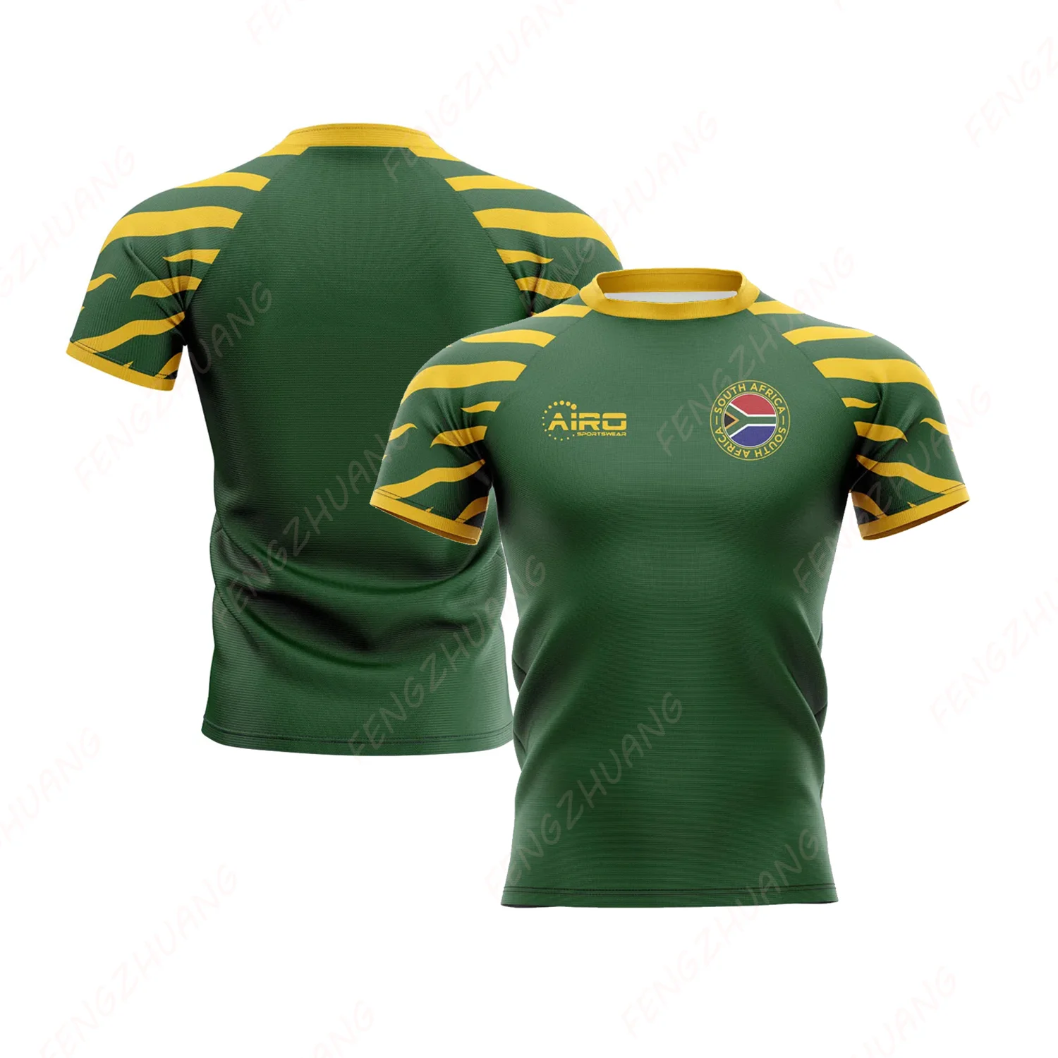 2024/25 South Africa Springboks Concept Rugby Shirt Outdoor Quick Dry Soccer Jersey unisex Summer Classic Casual Loose T-Shirt 3