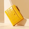 Splice PU Leather Short Women Wallet Many Department Ladies Small Clutch Money Coin Card Holders Purse Female Wallets Cartera 1