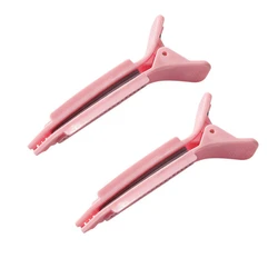 Enhanced Grip Styling Hair Clips - Professional Salon Accessories (2pcs)