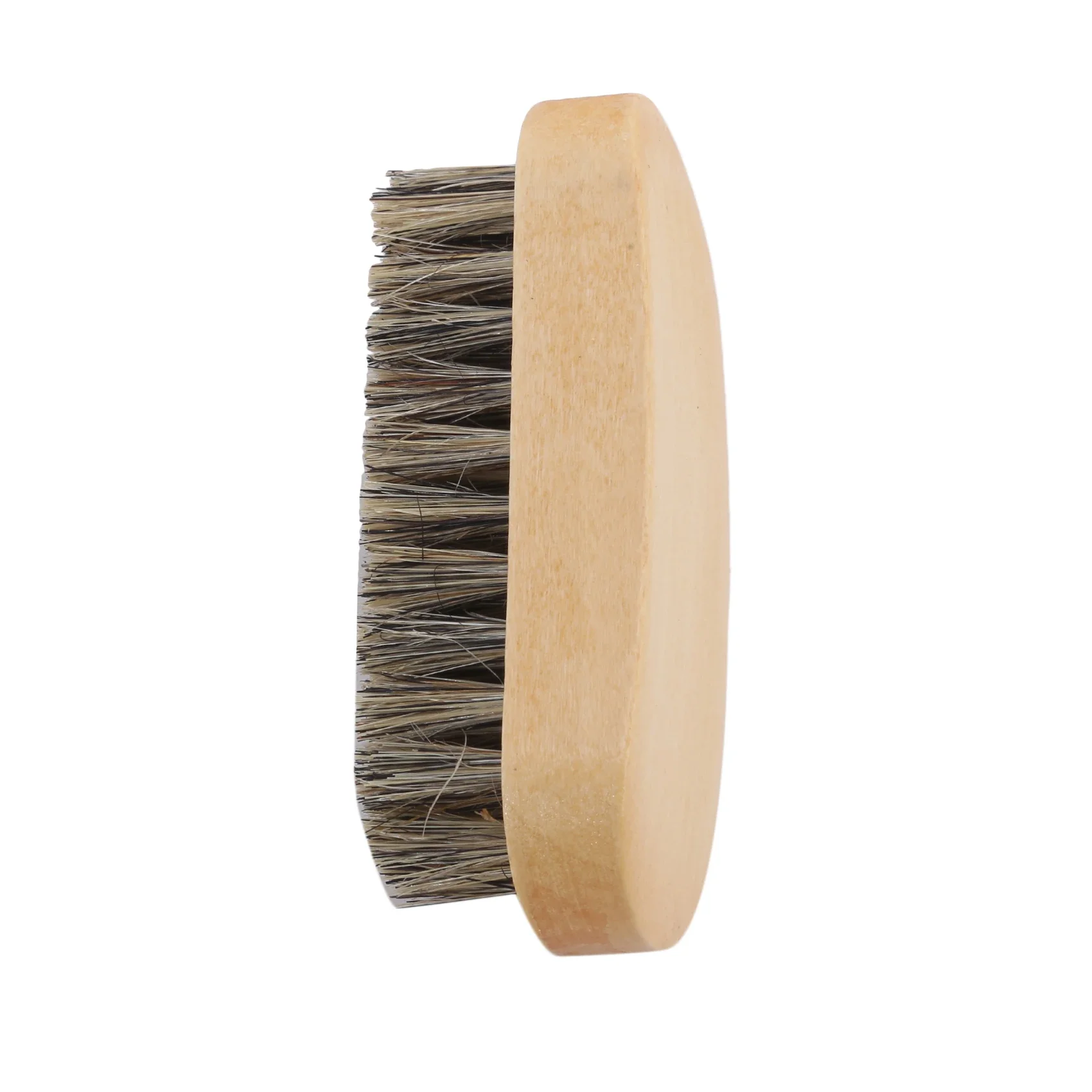 Shoe Shine Brushes Polish Bristles Boots Shoes Leather Care Cleaning Polishing Brush Convenient Nubuck Boot Pig Hair Tool 5
