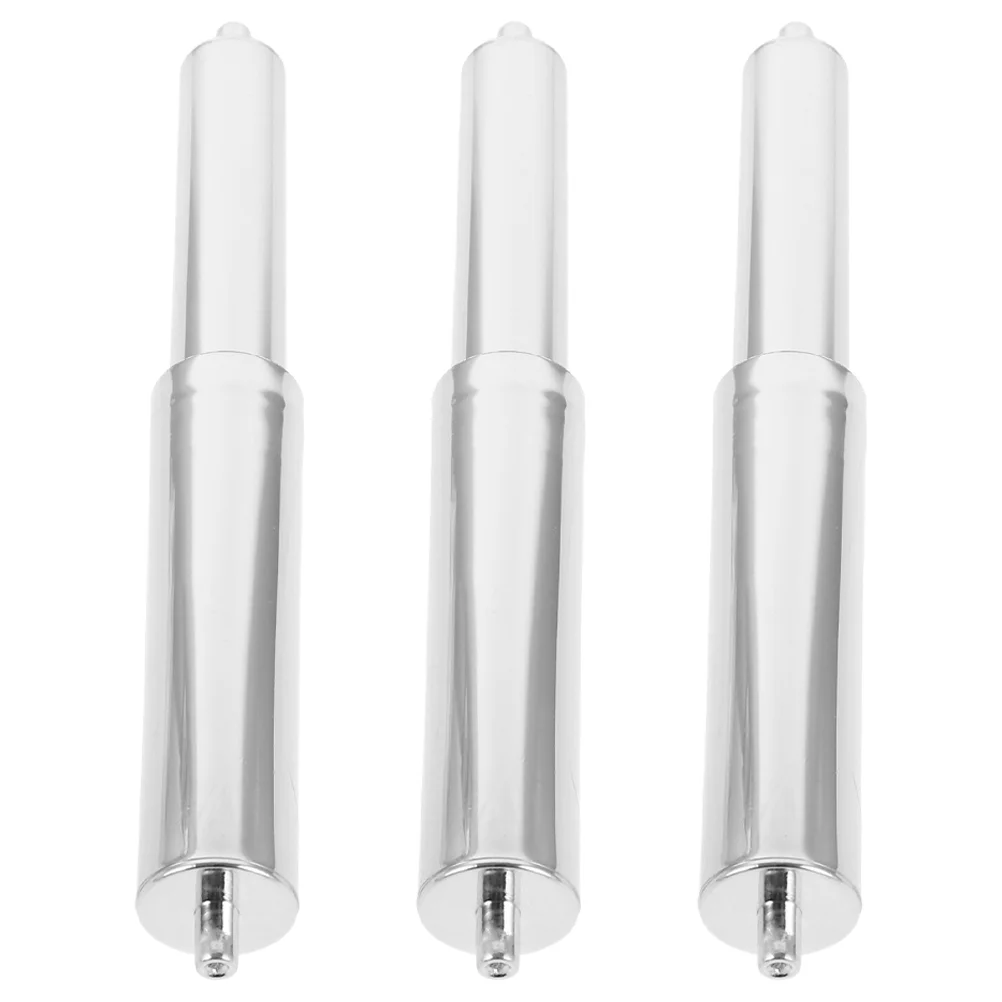 3 Pcs Toilet Paper Holder Replacement Rod Spring Adjusted Paper Roll Extender Holder Insert Bathroom Fixture Holders