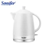 1.7L Electric Kettle Cordless Ceramic Kettle Household Kitchen Quick Heating Electric Boiling Tea Pot Sonifer 1