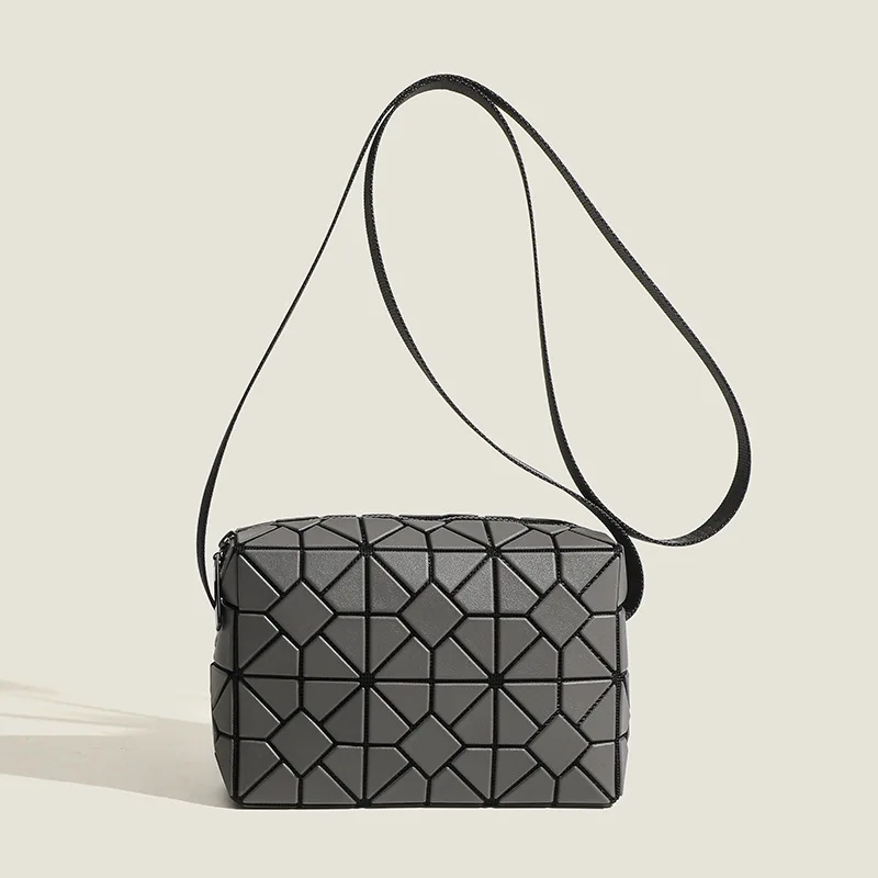 

New Fashion 2024 Geometric Handbag Women Shoulder Messenger Bags Geometry Purse Clutch Bags Luxury Leather Brand Designer Bolsa
