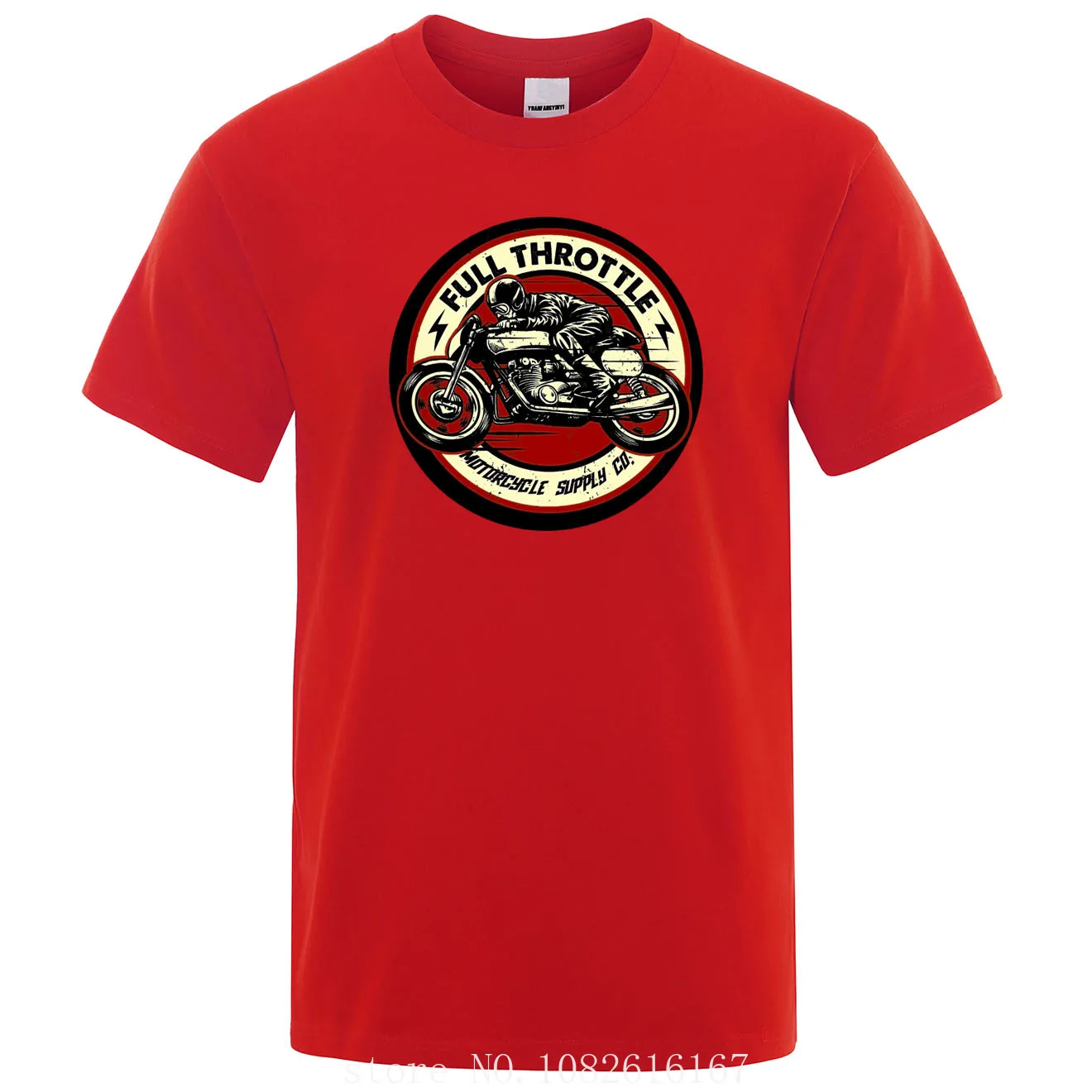 

Футболка мужская хлопковая с принтом, свободная Повседневная рубашка с длинным рукавом, в стиле ретро, для кафе, летняя