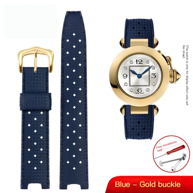 Waterproof & Sweatproof Concave Rubber Strap