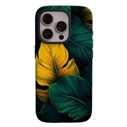 Dual - Layer Plant Leaf Design Phone Case for Vivo S30 Pro mini (Jing007)