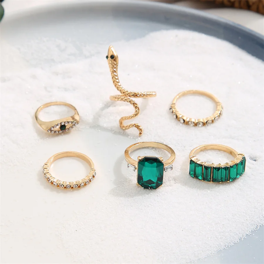 Megumiページ！人工ルビー　カボションリングセット Ring set | Gold | NEW YORKER