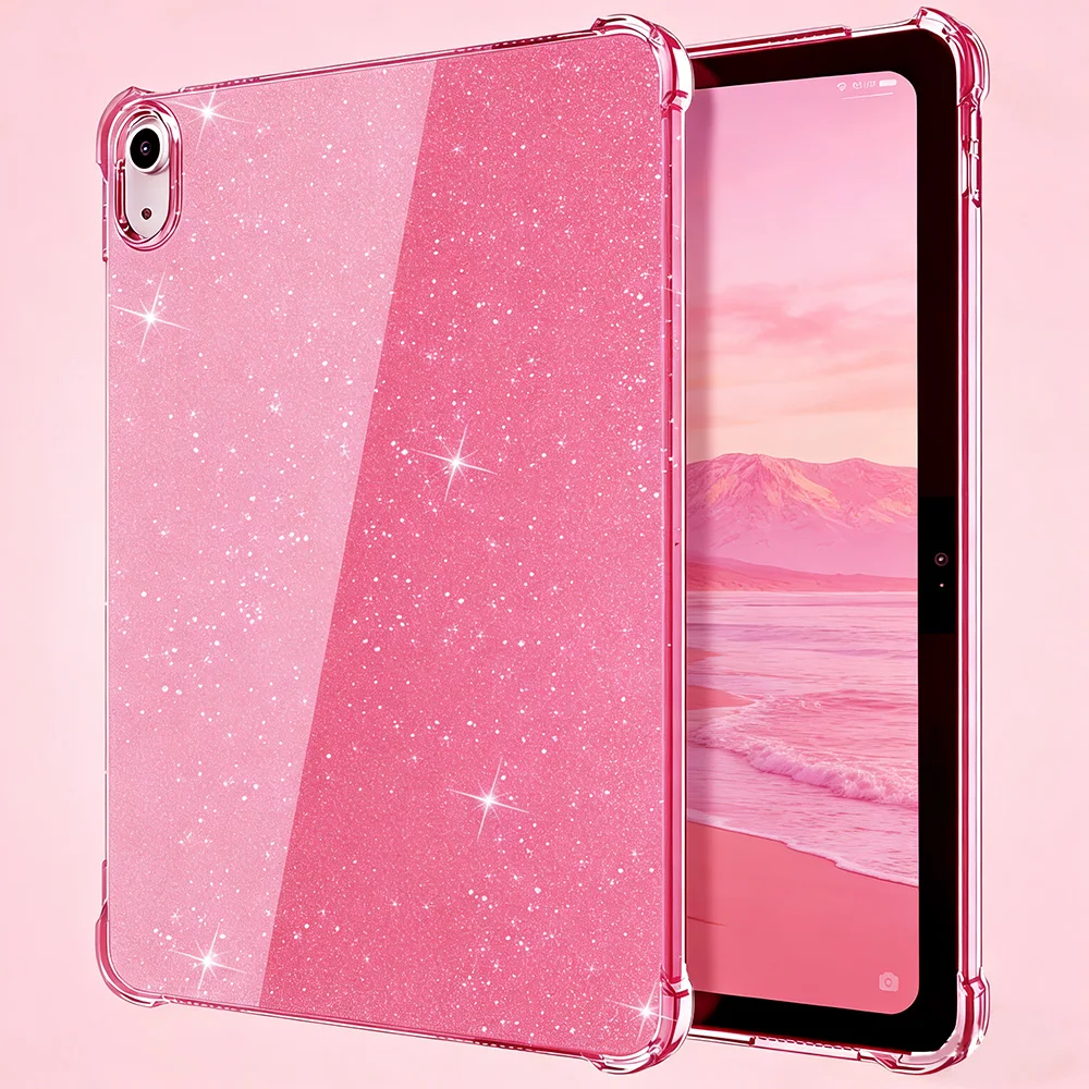Glitter Soft TPU Air Bumper Tablet Case