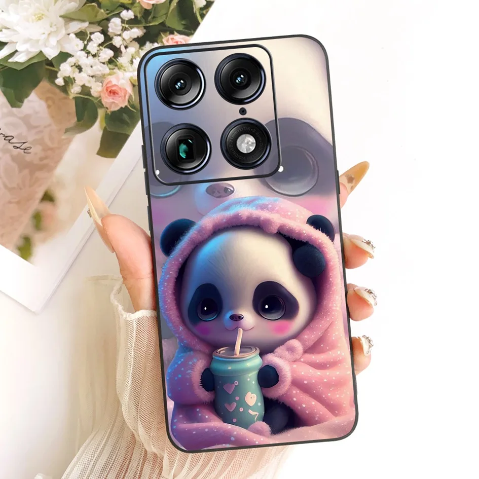 Floral Marble Soft Silicone Protective Case