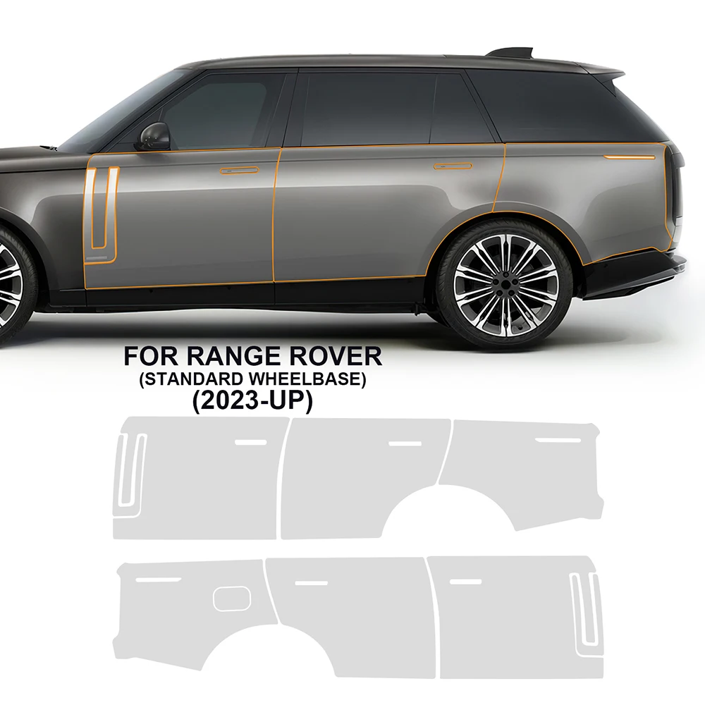 Per Range Rover Standard Interasse Tpu Pellicola Protettiva Trasparente 2023-Up Auto Esterna Ppf Protezione Vernice Adesivi Trasparenti