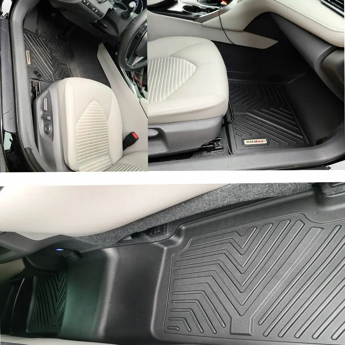 Honda Civic 3D All-Weather Mats (2012-2015) – TPE Liner Set 2