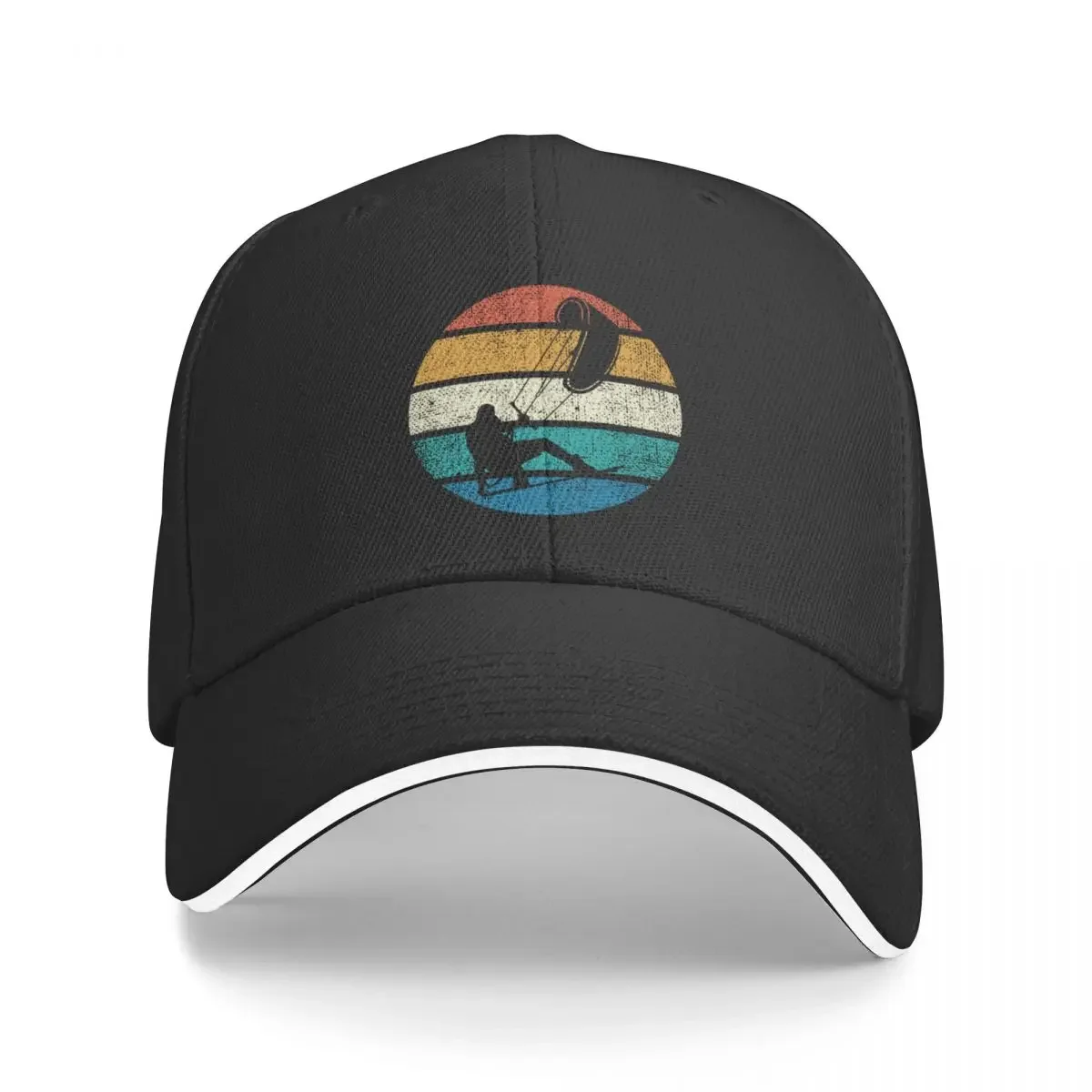 

Kiteboarding Kiteboarder Kiteboard Silhouette No Text Baseball Cap Luxury Brand Christmas Hat Bobble Hat Women's 2024 Men's