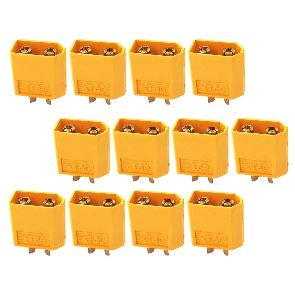 

10 Pairs XT-60 Male Female Bullet Plug Connectors Durable Power Connectors