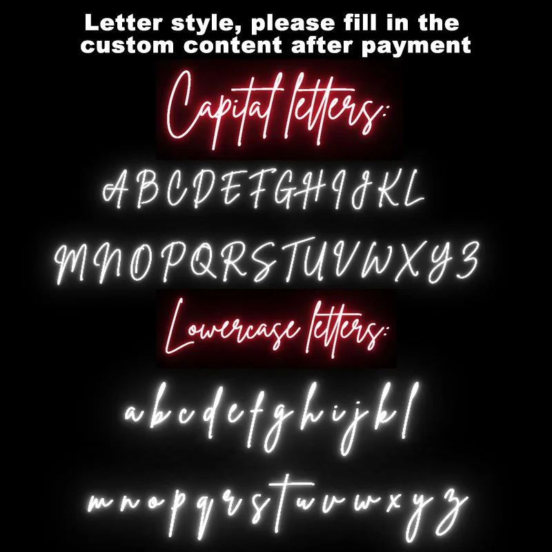 Custom Led Name Sign Gift for Kid Custom Name Signs Teenage Gift Led Neon Sign for Wall Decor Bedroom Decor Personalized Gifts 4