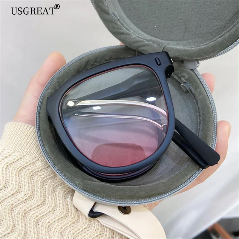 

2022 New Foldable Cat Eye Sunglasses New Women Men Fashion Polarized Sun Glasses Driving Retro Outdoor Eyewear UV400