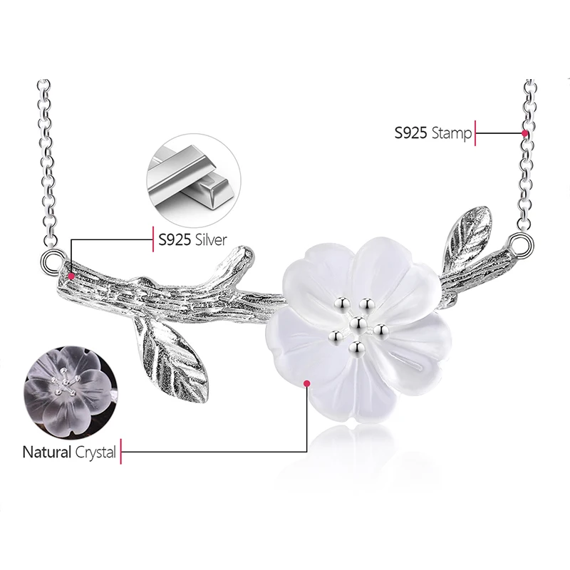 925 Sterling Silver Necklace | Sterling Silver Pendant