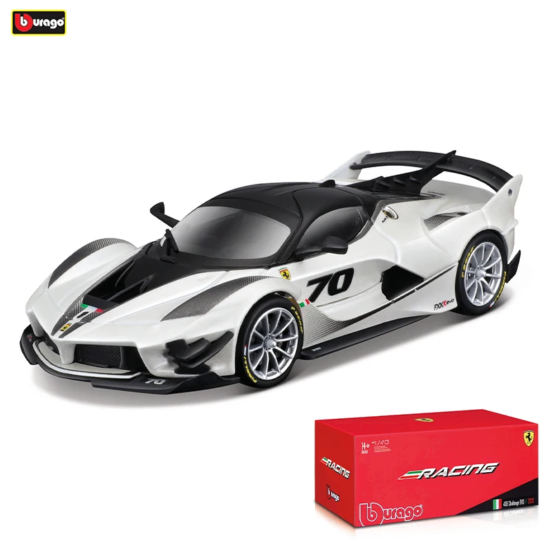 Ferrari FXX / K EVO #70 2017 Blanc 1:43 Modèle BBURAGO