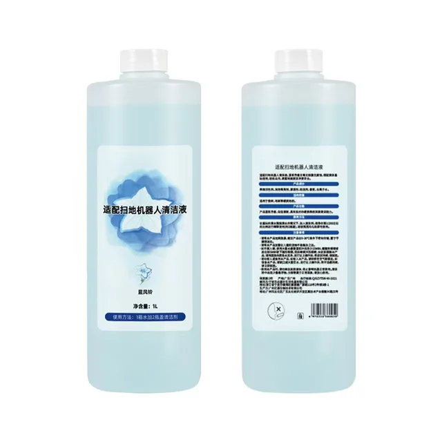 Floor Cleaning Solution For ECOVACS DEEBOT Robots - 1L Bottle, Compatible With T30, X5, X8, X9 Pro Omni Models