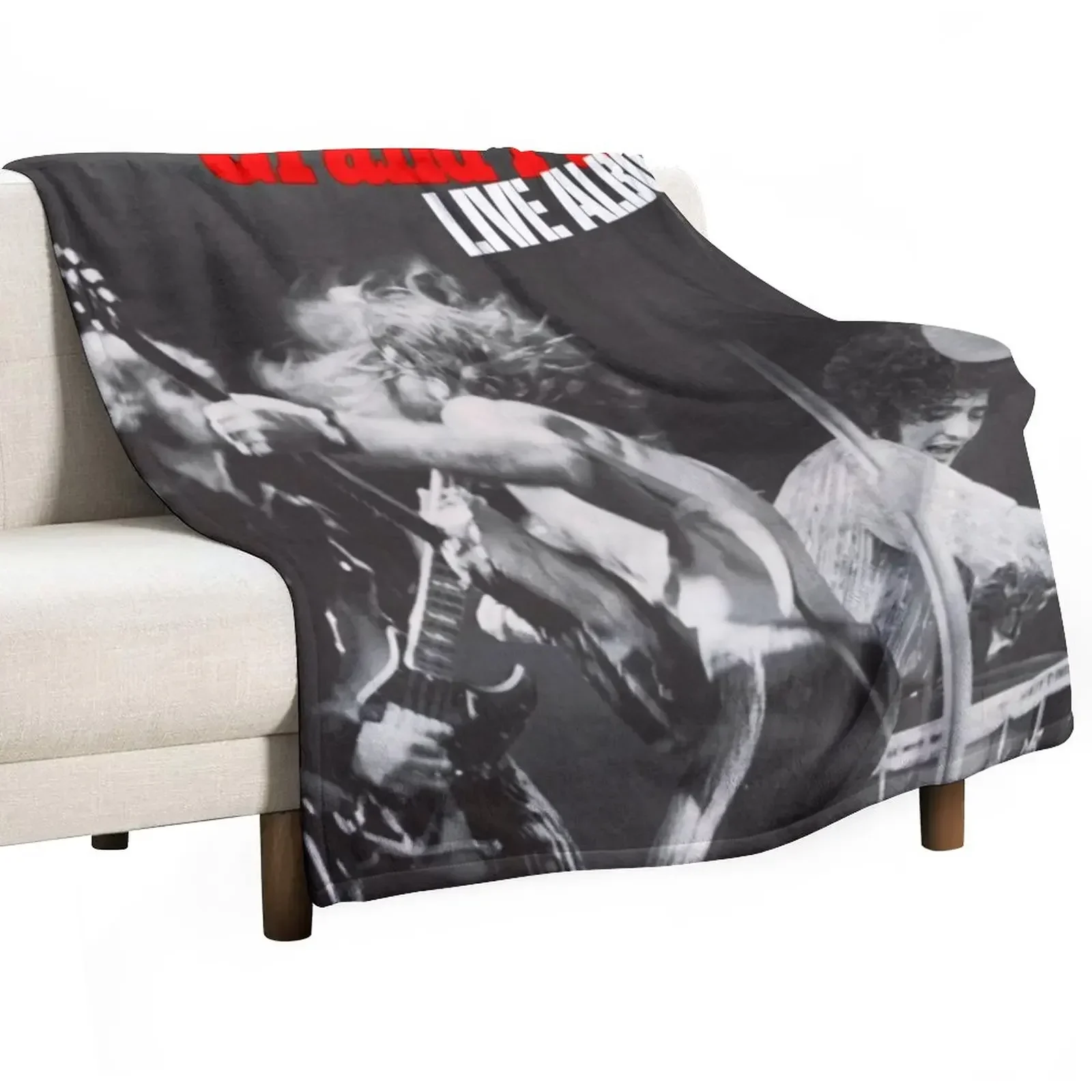 

Grand Funk - Live Album. Throw Blanket Sleeping Bag Soft Big Nap Camping Blankets