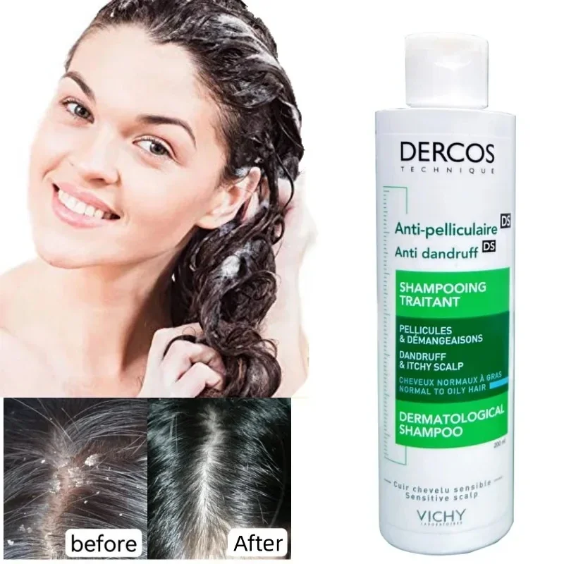 Green Label Shampoo for Men and Women Anti-dandruff Oil Control To Clean Oily Hair Scalp Care Shampoo