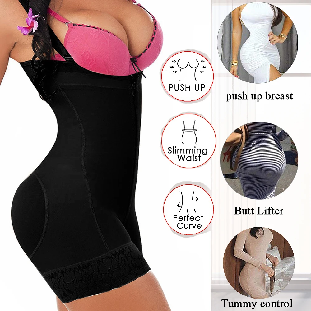 Fajas Colombian Underwear Body Shaper Flat Stomach Slim Binders