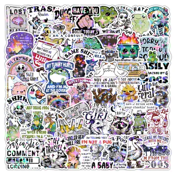 Holographic Quote Stickers 1