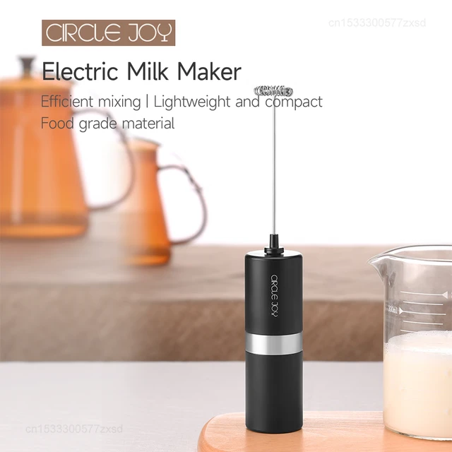 Handheld Electric Milk Frother Coffee Frother Stainless Steel Battery  Powered with Stand Foam Maker Kitchen Supplies and Gadgets - AliExpress