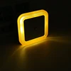 Wireless LED Night Light Sensor Lighting Mini EU Plug Nightlights Lamp For Children Room Bedroom Decoration Lighting 2