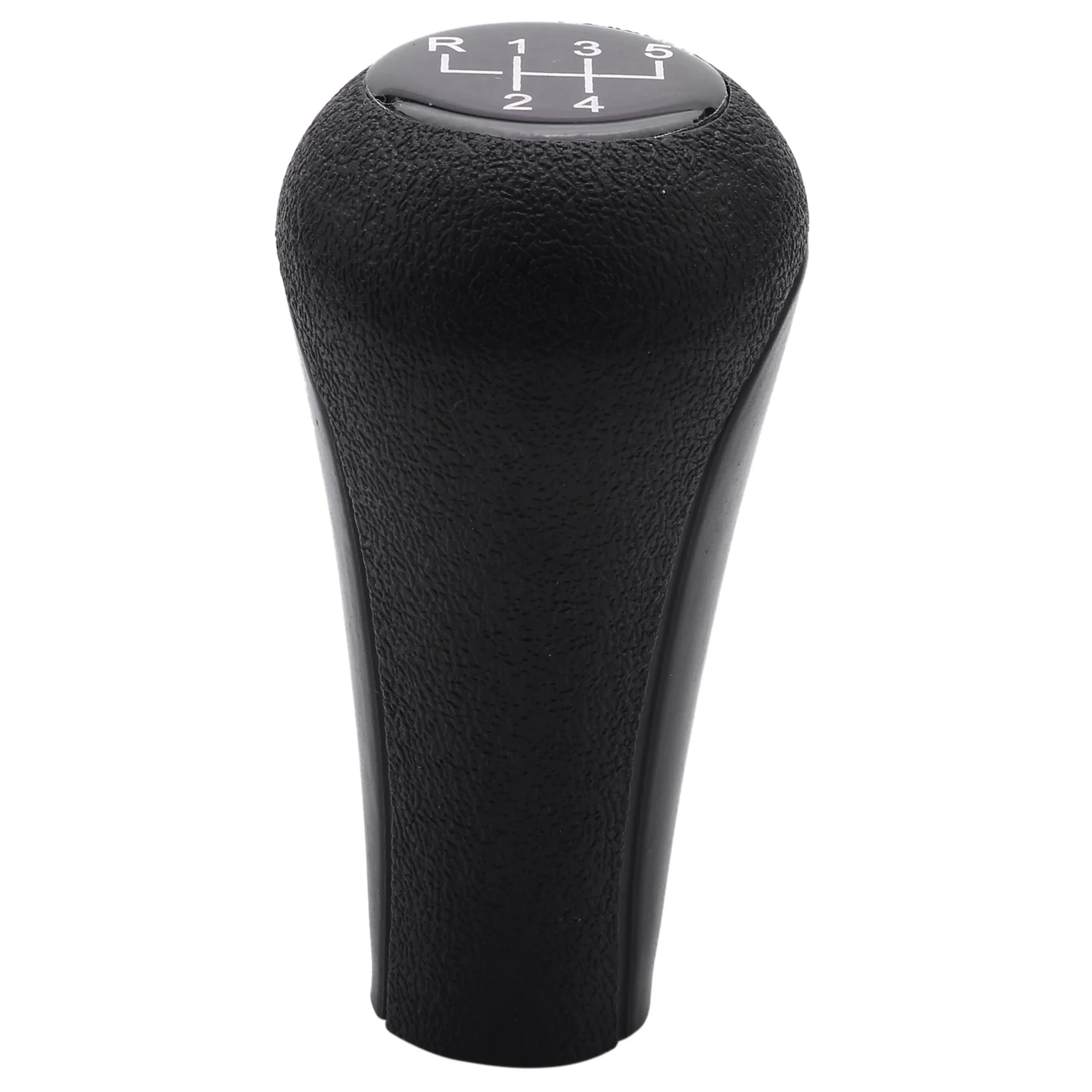 

5 speed Manual Plastic Gear Shift Knob 12mm Stick Hole (Black) for BMW Series 1 to 7 X5 E30 E36 E46 E39 E34 Z3
