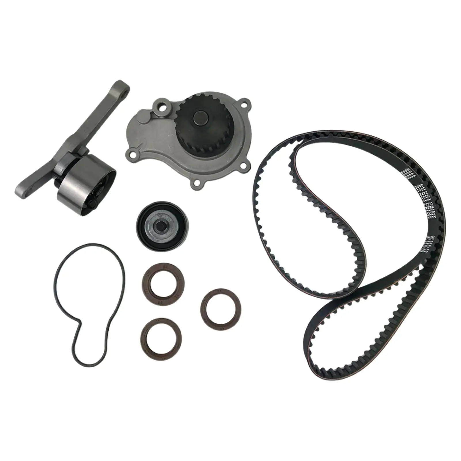 

Timing Belt Kit with Water Pump Automotive Accessories High Performance Directly Replace for Dodge 1995-2002 2.4L Dohc 16V