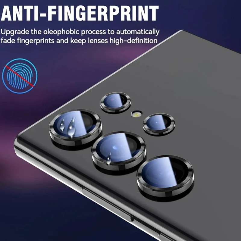Premium Back HD Camera Protector with 3D Rear Glass Ring Lens Accessories