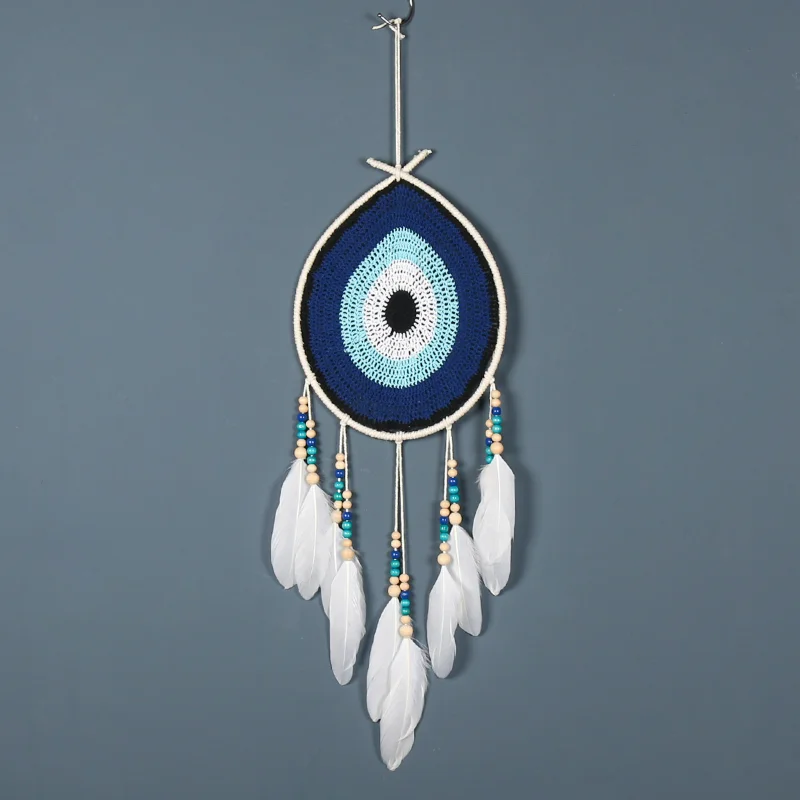 Bohemian-Style-Evil-Eyes-Dream-Catcher-Wall-Hanging-Decoration-Bedroom ...