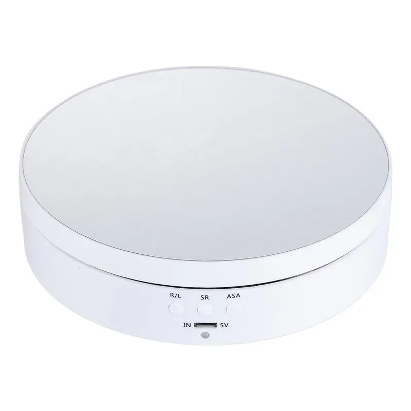 7.87'' 360° Rotating Display Stand w/ Remote for Jewelry Photo Video Figure - Picture 21 of 25