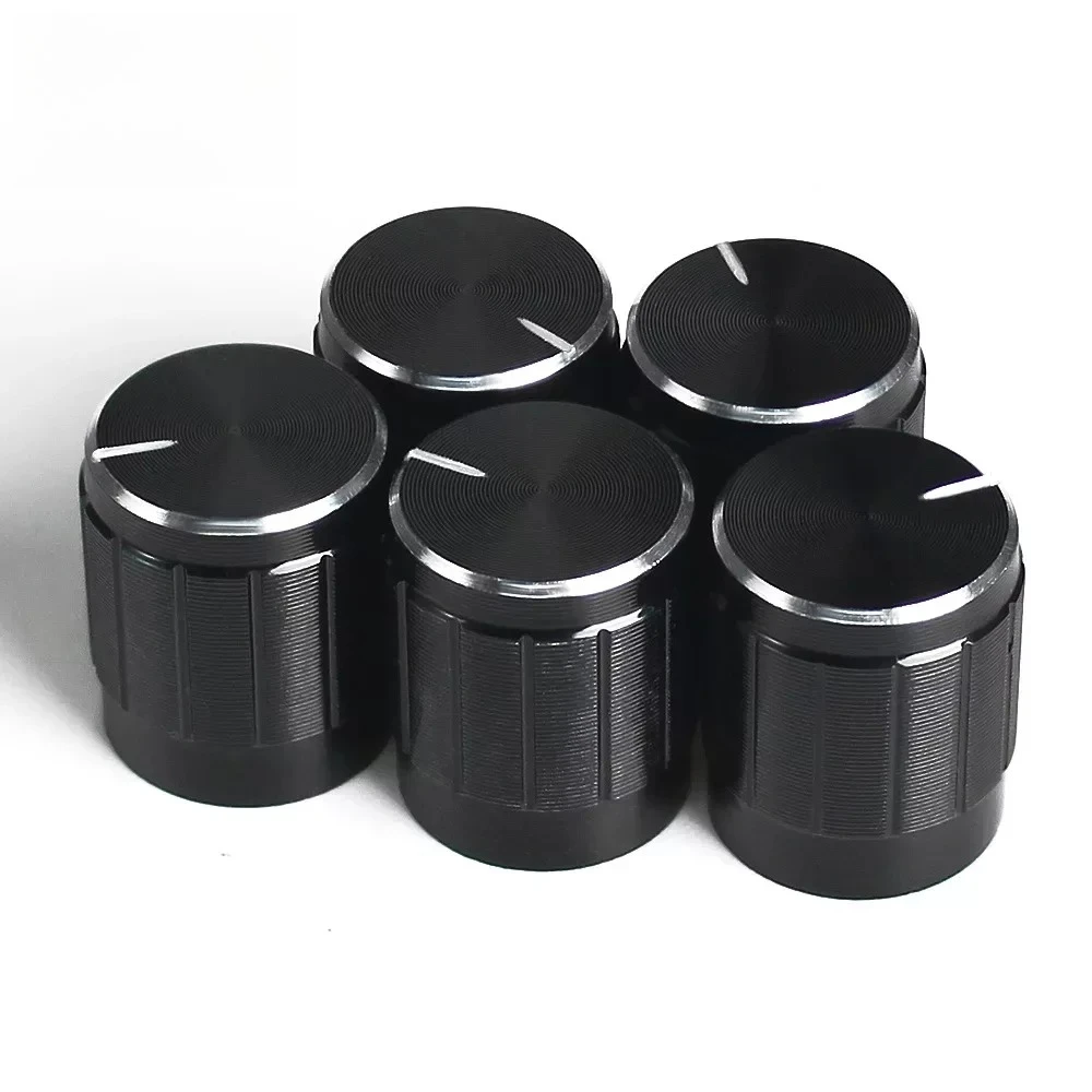 5/10/15PCS WH148 Potentiometer Knob Cap 15x17MM Aluminum Switch Knob for Rotary Switch Volume Control Knob