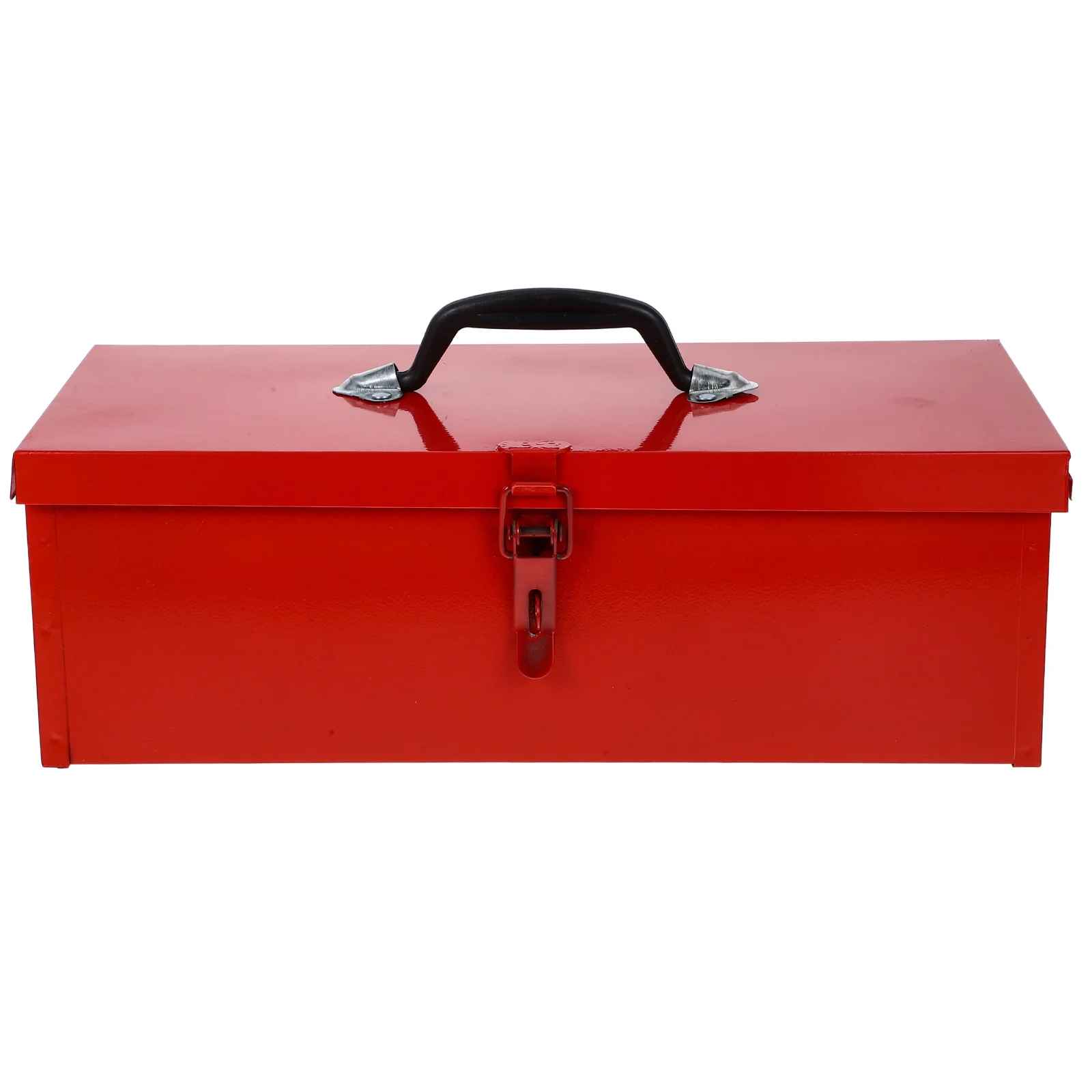 Clothes Storage Boxes Tin Toolbox Case Container Fishing Tackle Iron Red Waterproof Household 2