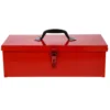 Clothes Storage Boxes Tin Toolbox Case Container Fishing Tackle Iron Red Waterproof Household 2
