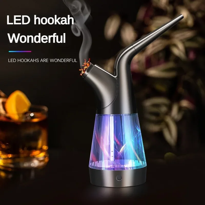 Portable Shisha Hookah Full Set Hooka Water Pipe for Smoking Accessories Complete Chichas Chicha Accessory Hookaah Smoke Tuxedo