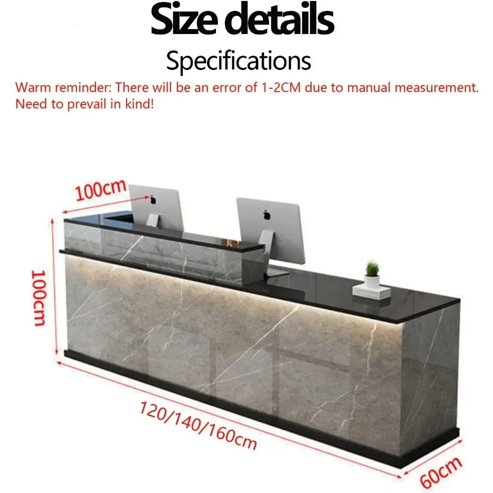 Cashier Company Front Desk Cashier Desk Reception Counter Simple Modern Simple Corner bar Table Company Reception
