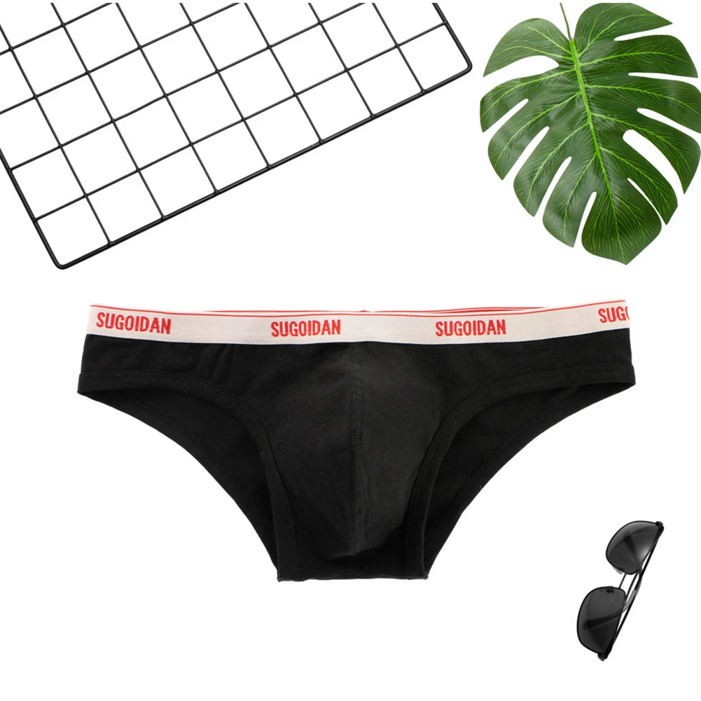 

Mens Sexy Briefs Breathable Cotton Boxer Low Rise Shorts Bulge Pouch Underpants Hip Lift Bikini Beach Underwear Casual Panties