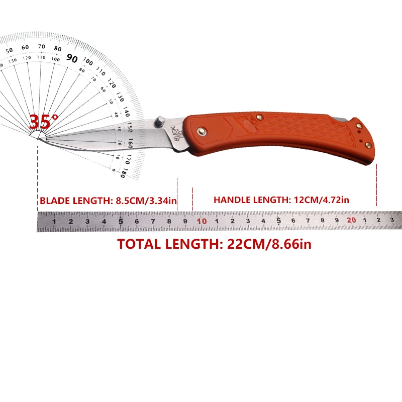 Ultra-thin Selection Folding Hunter, the new BK110 Ultra-thin selection Folding Hunter pocket knife 6