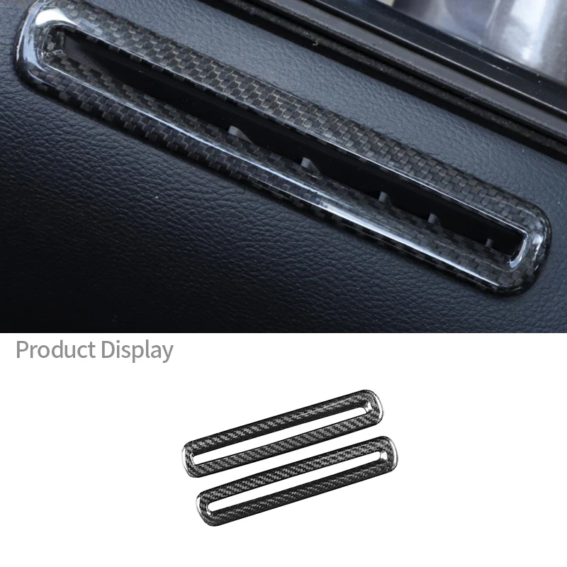 

Чехол для Dodge Challenger 2015-2020 из настоящего углеродного волокна, боковая дверь, окно, решетка вентиляции, решетка, рама, крышка, аксессуары для интерьера автомобиля