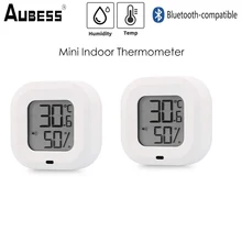 

2In1 Thermometer Hygrometer Mini LCD Digital Temperature Humidity Meter Detector Thermograph Indoor Room Instrument