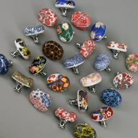 น่ารักชนบทเซรามิค Knobs เฟอร์นิเจอร์ตกแต่งตู้จับดึงเนอสเซอรี่ครัว Knob Laci 3