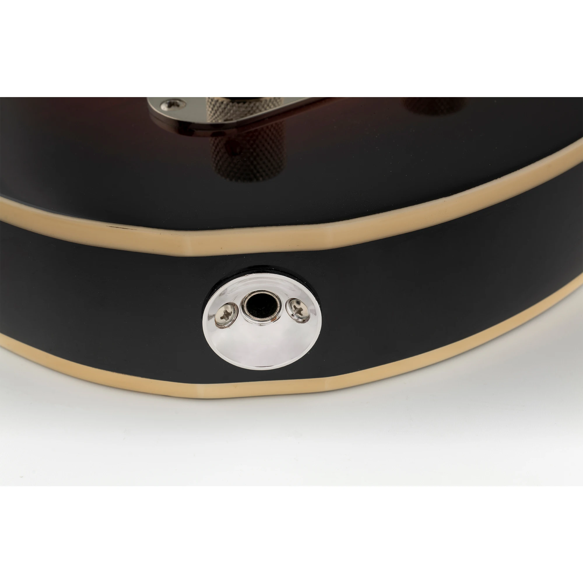 Music lily Pro 3/8 Zoll Stahl modernen Stil Gitarren Jack Platte für USA/Mexiko gemacht tl Stil E-Gitarre – Detail 9