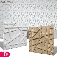 10pcs 30cm Esports เกมสร้างสรรค์เพชรโมเสค 3D Wallpanel ห้องนั่งเล่นพื้นหลังโมเดิร์นสามมิติสติ๊กเกอร์ติดผนังตกแต่ง 1